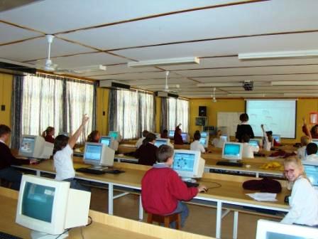 Kids In Computer Lab